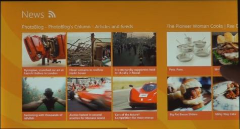 Windows 8 newsreader