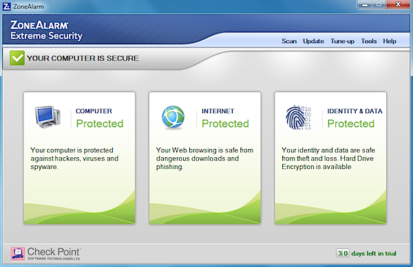 Zone Alarm Extreme Security