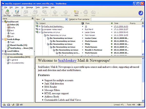 Mozilla SeaMonkey 2