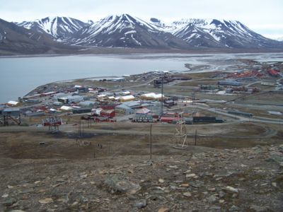 Longyearbyen, Norway. it has LTE and you don't