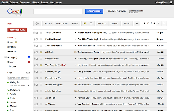 New Gmail