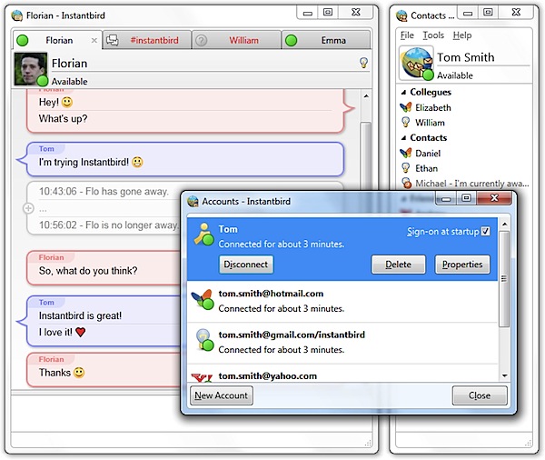 Instantbird 1.0 Instantbird 1.0