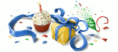 Google birthday doodle
