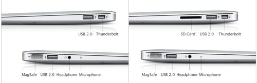 Macbook Air 2011 I/O