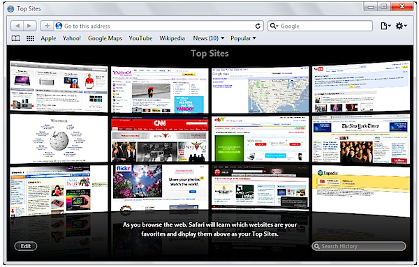 Safari 5.1 for Windows