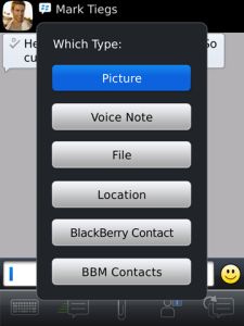 BlackBerry Messenger 6