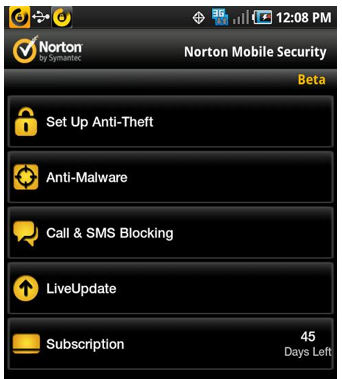 Norton Mobile Security Norton Mobile Security